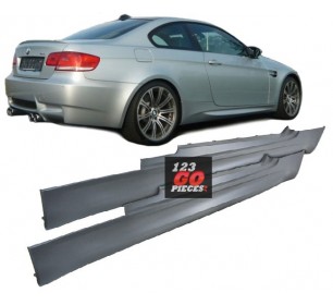 bas de caisse design M3 sport BMW serie 3 E92 coupé + E93 cabriolet 2006-2014 - GO1216762